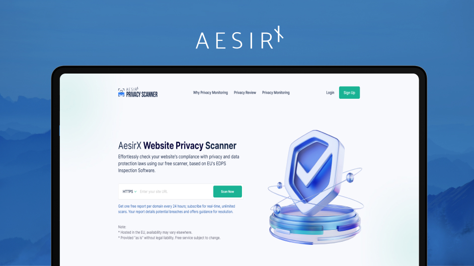 aesirx privacy scanner a free tool for data privacy assessment