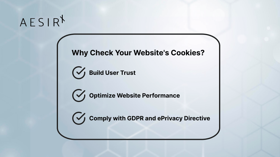 why check your websites cookies