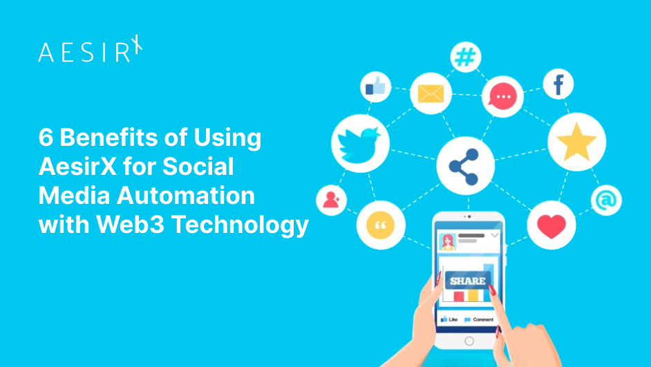 og social media automation tool with web3 technology