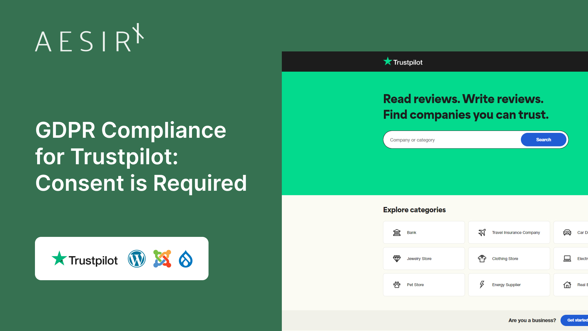GDPR Compliance for Trustpilot: Consent is Required