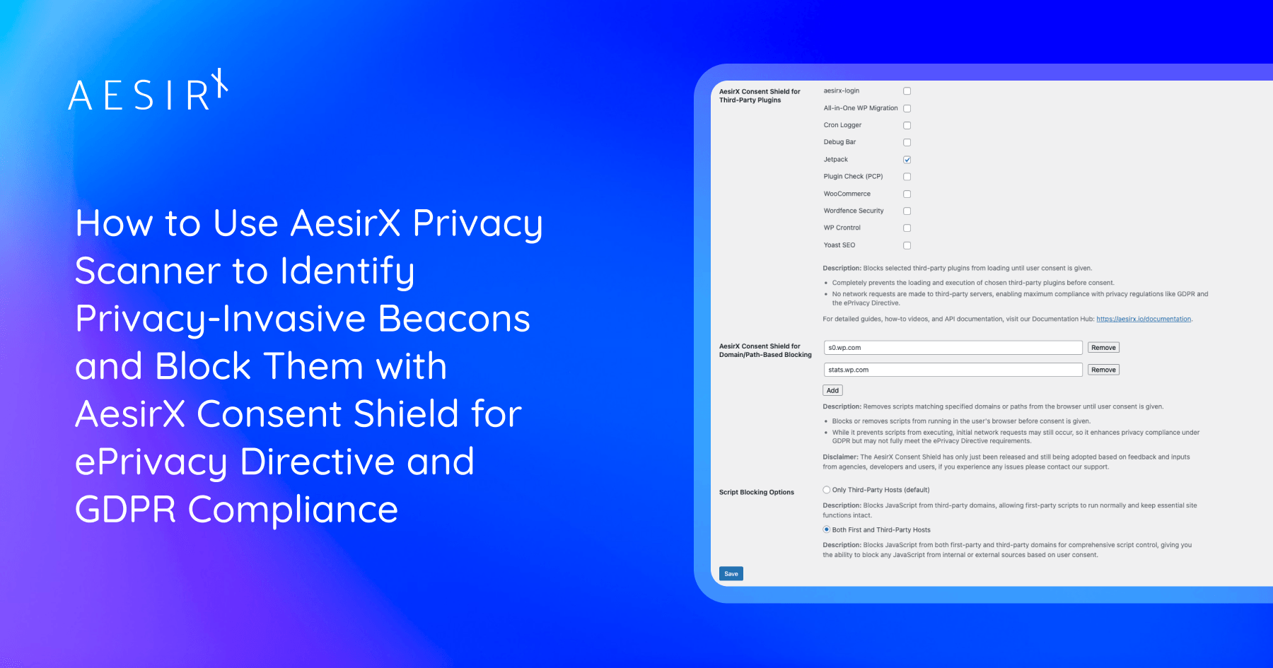 Identify and Block Beacons with AesirX for GDPR Compliance