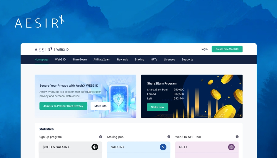 aesirxs new member sign up program empowers web3 ecosystem participants