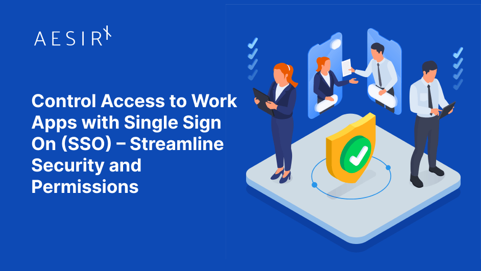 control access to work apps with single sign on sso