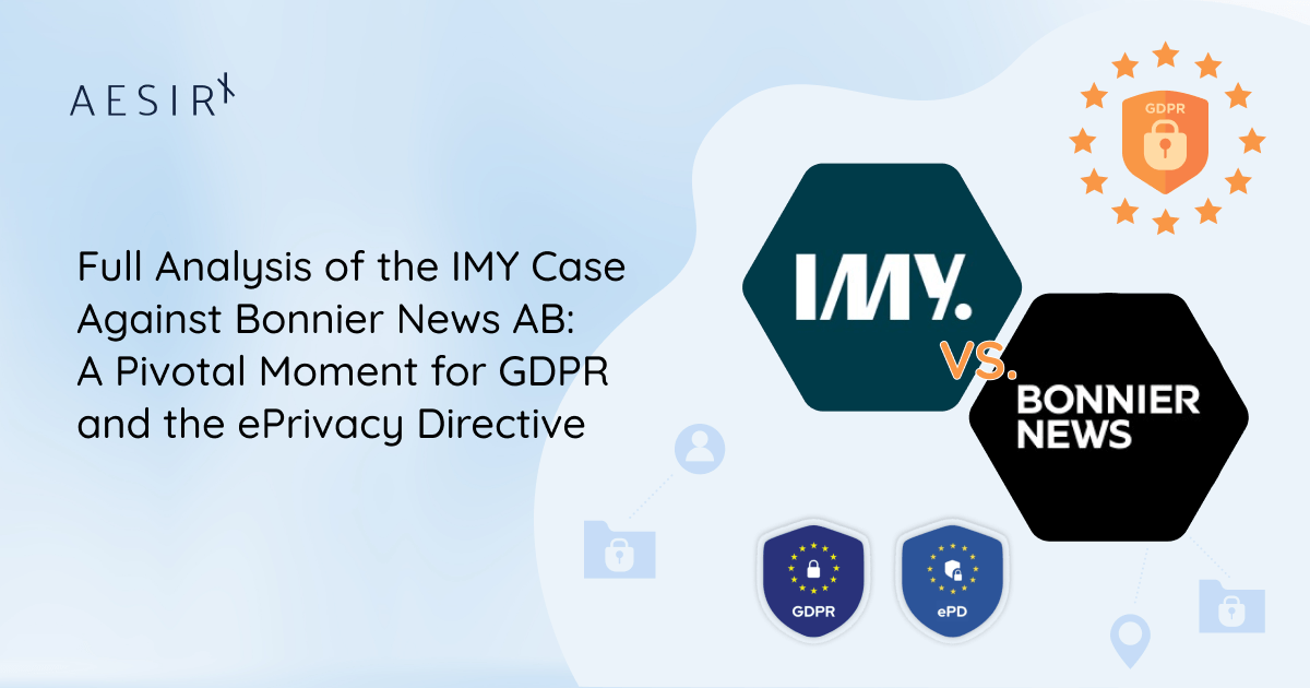 full analysis of the imy case against bonnier news ab a pivotal moment for gdpr and the eprivacy directive