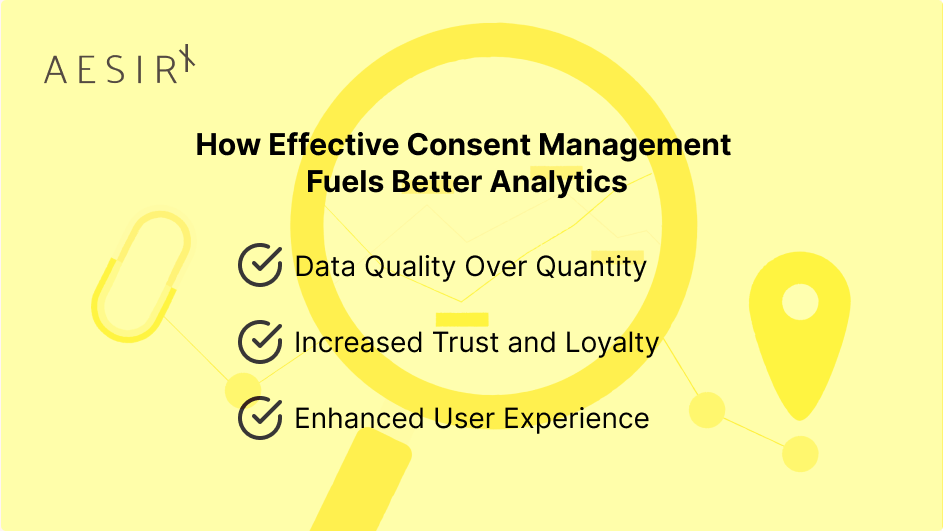 how does user consent impact website analytics