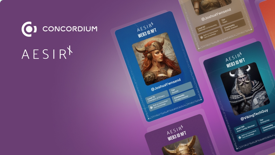 nft graphics for aesirx web3 id