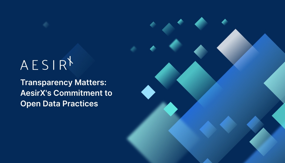 og transparency aesirxs commitment to open data practices