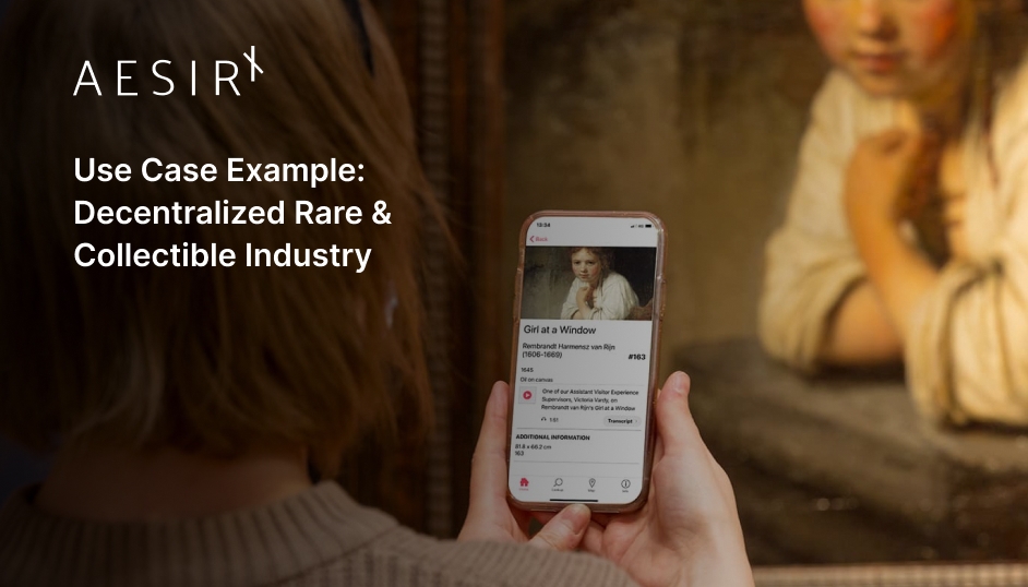 og use case example decentralized rare and collectible industry