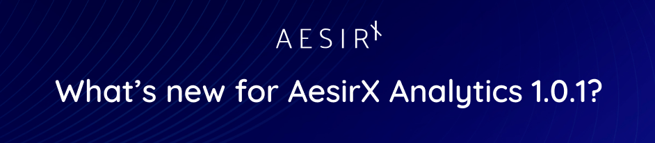 whats new for aesirx analytics 1 0 1