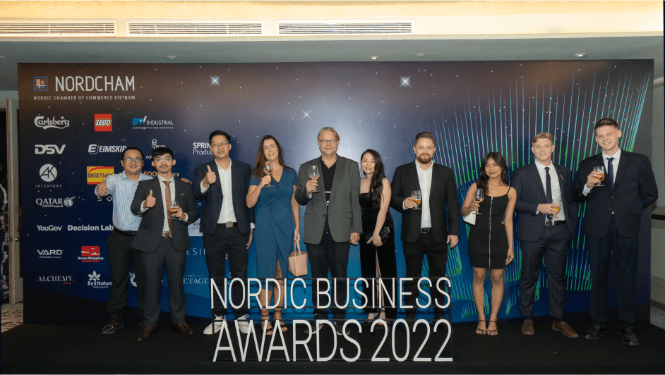 nordcham vietnam honors businesses in nordic business awards 2022