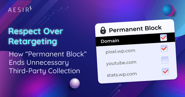 Respect Over Retargeting: How “Permanent Block” Ends Unnecessary Third-Party Collection