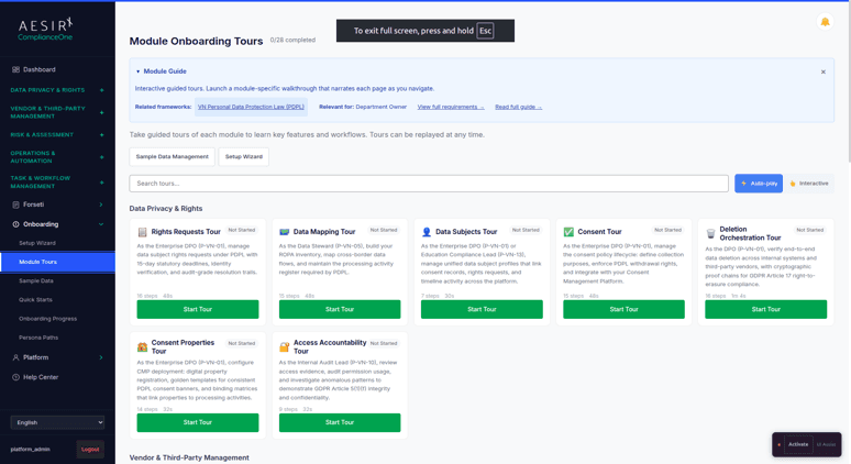 Onboarding