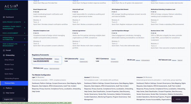 Framework Selection
