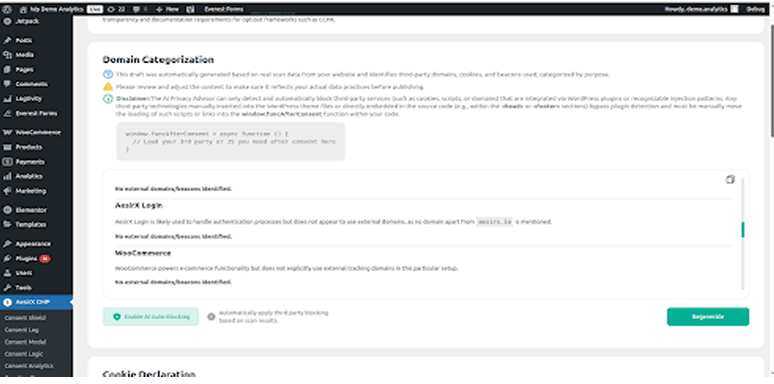 Domain Categorization