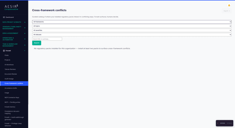 Cross-Framework Conflicts