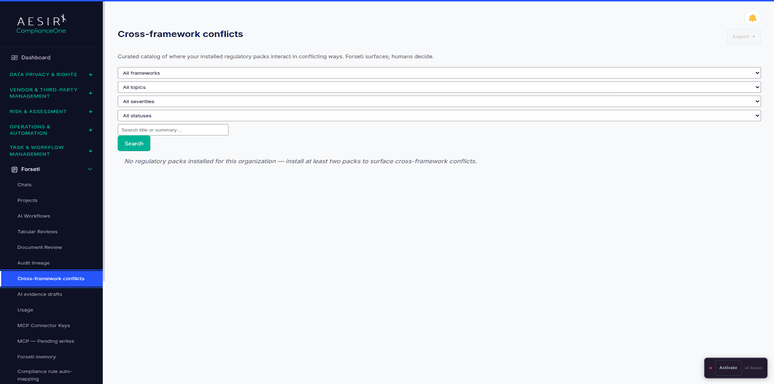 Conflict Catalog