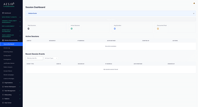 Session Monitoring