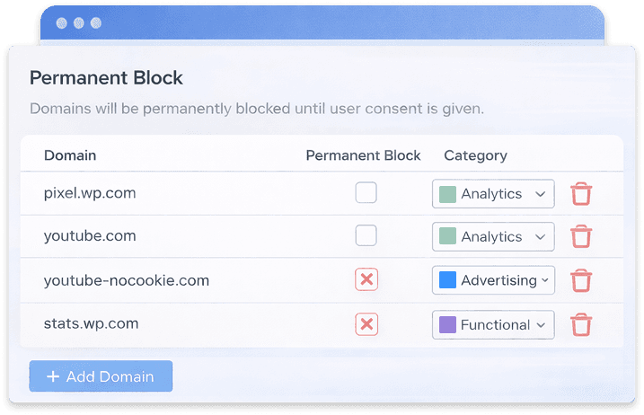 Permanent Liveblock AesirX Features: Permanent Block